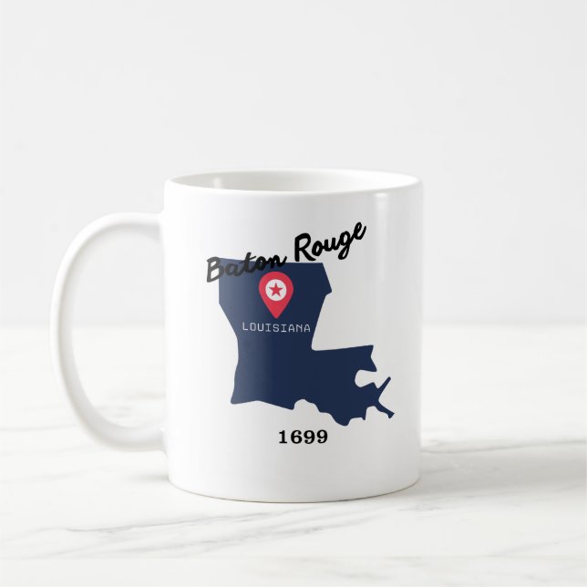 Baton Rouge coffee mug  Kaffemugg (Vänster)