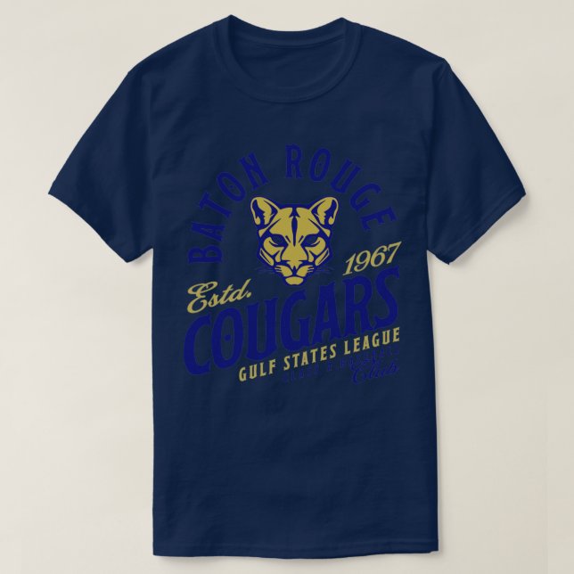 Baton Rouge Cougars T Shirt (Design framsida)