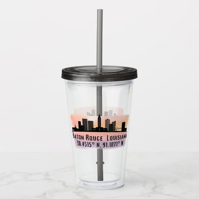 Baton Rouge LA City Skyline Take Away Mugg (Framsida)