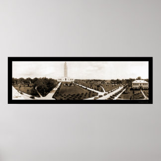 Baton Rouge LA Huvudstad Photo 1935 Poster
