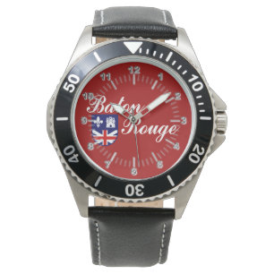 Baton Rouge (Louisiana) City flagga Watch Armbandsur