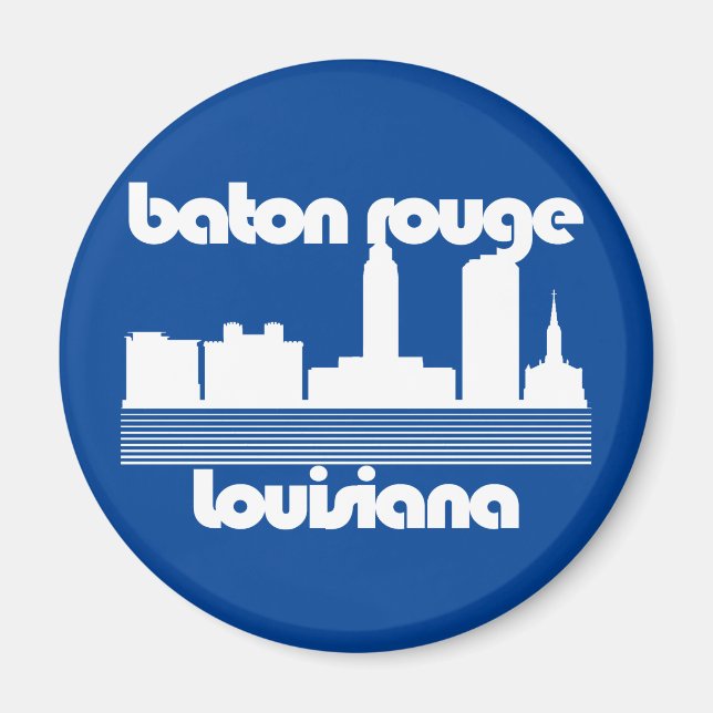 Baton Rouge,Louisiana Magnet (Framsidan)