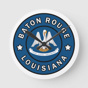 Baton Rouge Louisiana Rund Klocka