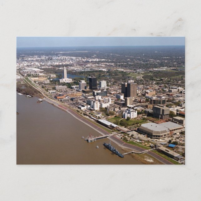 Baton Rouge Louisiana Vykort (Framsida)