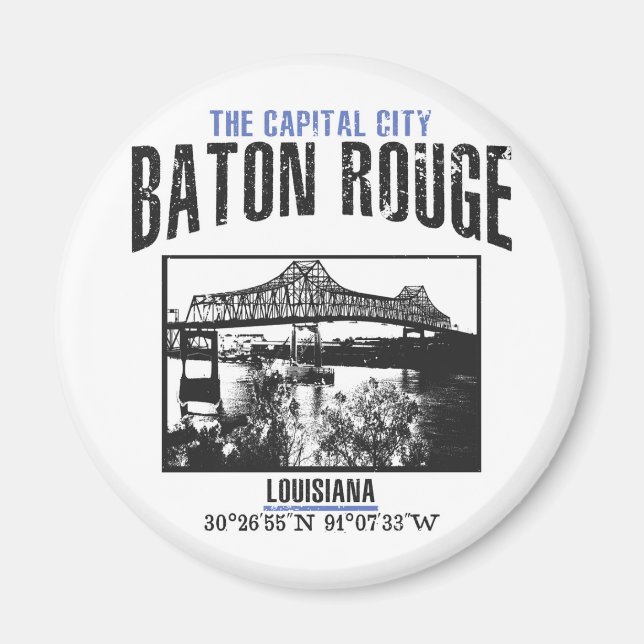 Baton Rouge Magnet (Framsidan)