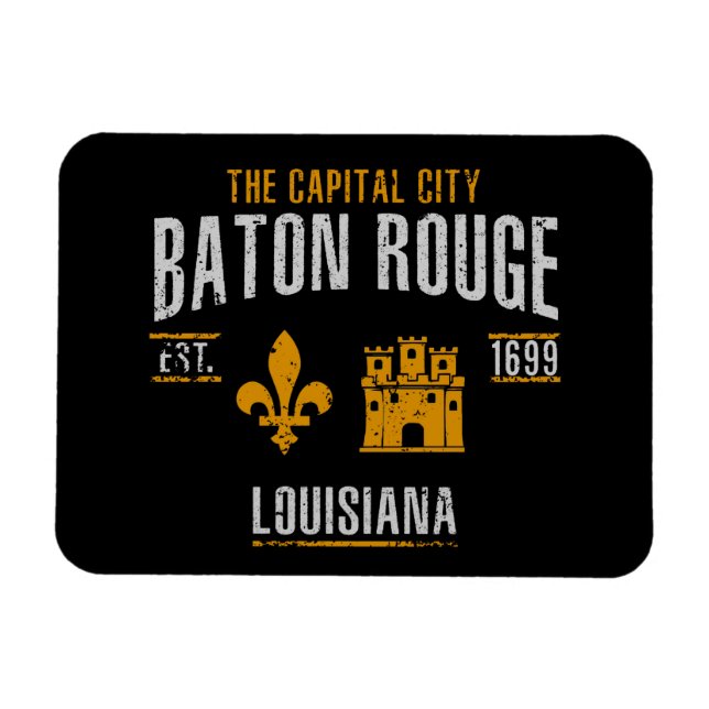 Baton Rouge Magnet (Horisontell)