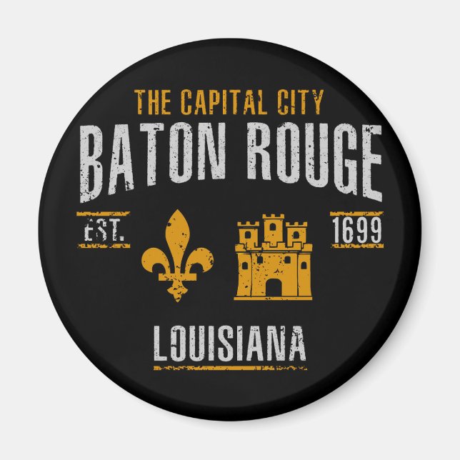 Baton Rouge Magnet (Framsidan)