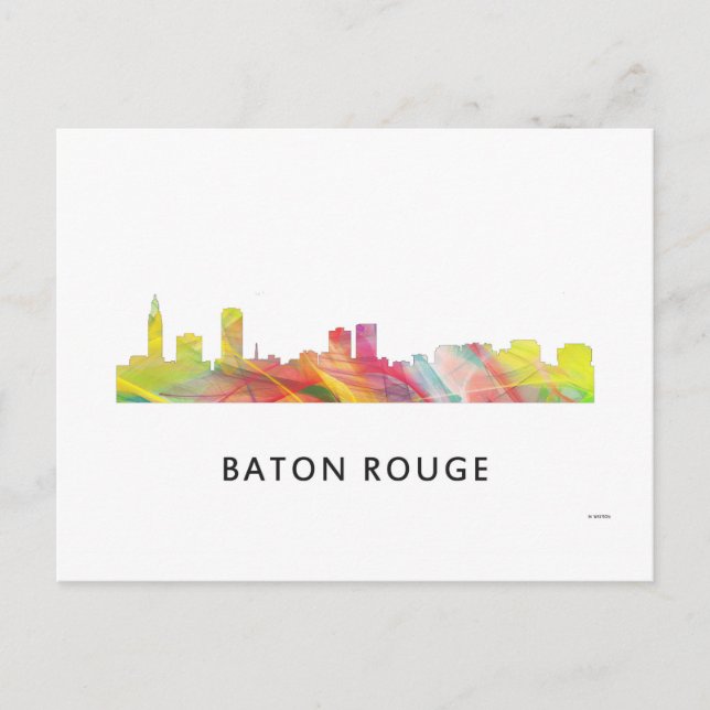 BATON ROUGE SKYLINE WB1 - VYKORT (Framsida)