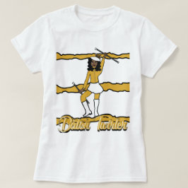 Baton Twirler T-Shirt/Guld T Shirt