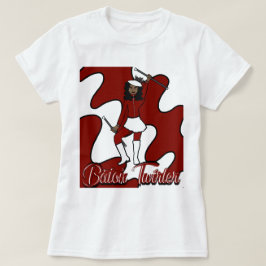 Baton Twirler T-Shirt/Red T Shirt