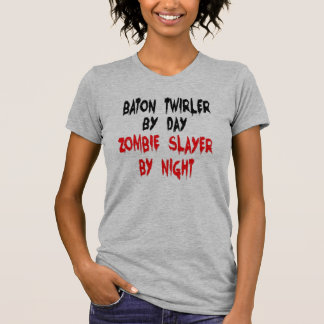 Baton Twirler Zombie Joke T Shirt