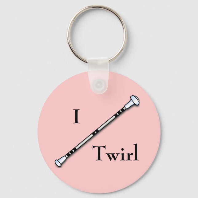 Baton/Twirling Nyckelring (Framsida)