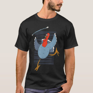 Baton Twirling Thanksgiving Gift T Twirler Turkiet Shirt