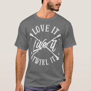 Baton wirling Majorette Dance wirler Beginner 5 T Shirt