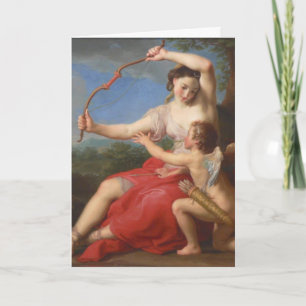 Batoni 1708-1787 Diana & Cupid Card Kort