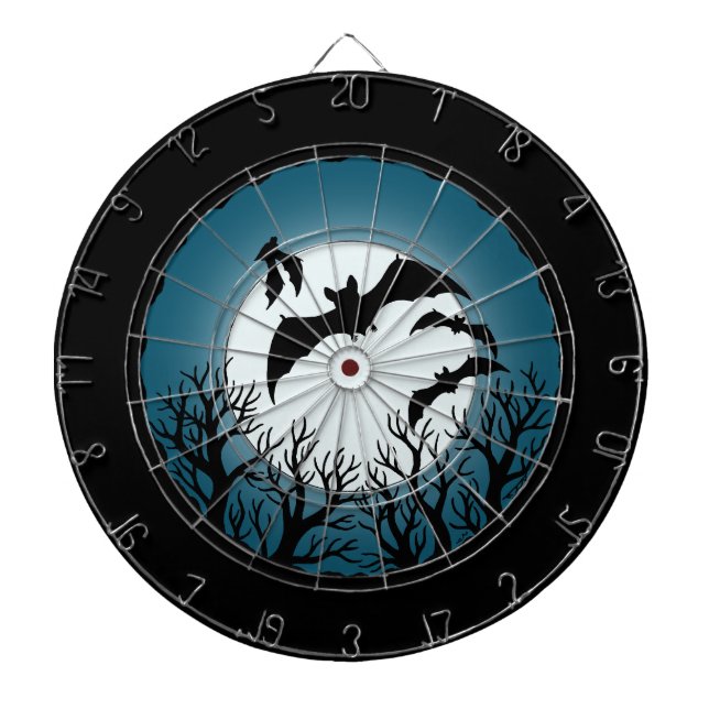 Bats and Trees Against the Moon Darttavla (Framsidan)