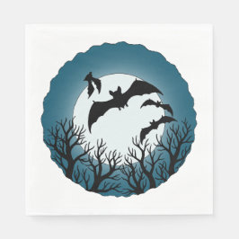 Bats and Trees Against the Moon Pappersservett