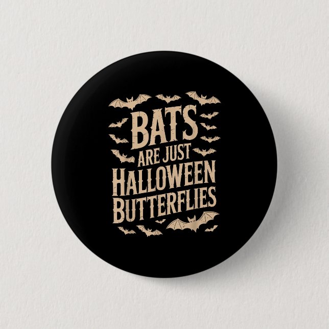 Bats Are Just Butterflies Spooky Season Funny Hall Knapp (Framsida)
