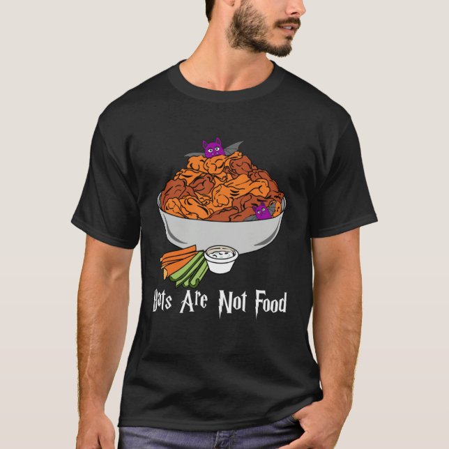 Bats Are Not Food Kids Halloween Pandemic Awarenes T Shirt (Framsida)
