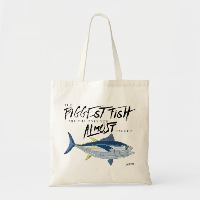 Båtsäck, perfekt gåva till fiskpåse tygkasse (Framsidan)