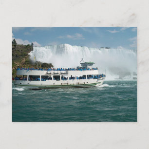 Båtsegel Lake Ontario Niagara River Fallsview kul Vykort