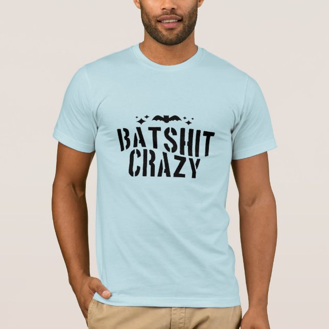 Batskij Crazy, Halloween T Shirt (Framsida)