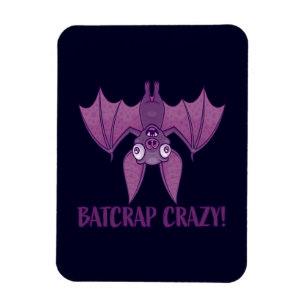Batskit Crazy Wacky Tecknad Fladdermus Magnet