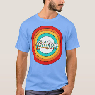 Batson Namn Shirt Vintage Batson Circle T Shirt