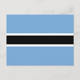 Batswana Flagga, Flagga Botswana Vykort