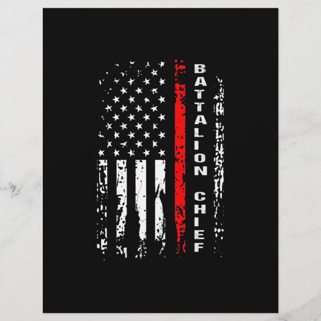 Battalion Chief Battalion Chief Gift Brevhuvud (Framsida)