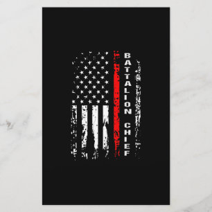Battalion Chief Battalion Chief Gift Brevpapper