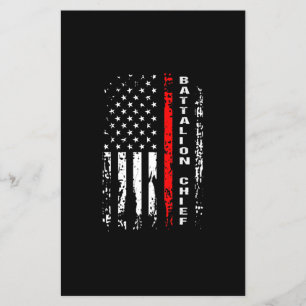 Battalion Chief Battalion Chief Gift Flygblad