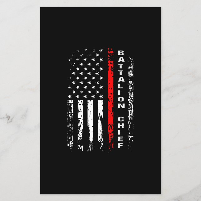 Battalion Chief Battalion Chief Gift Flygblad (Framsidan)