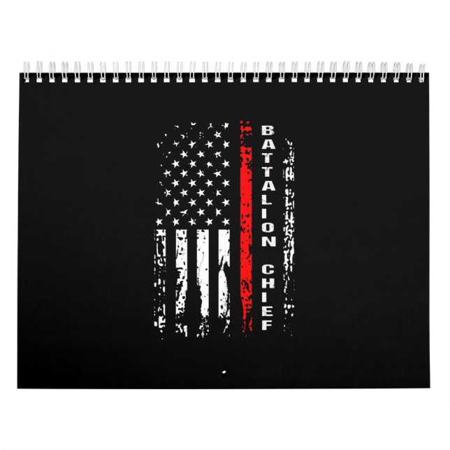 Battalion Chief Battalion Chief Gift Kalender (Omslag)