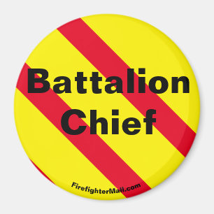Battalion Chief Magnet