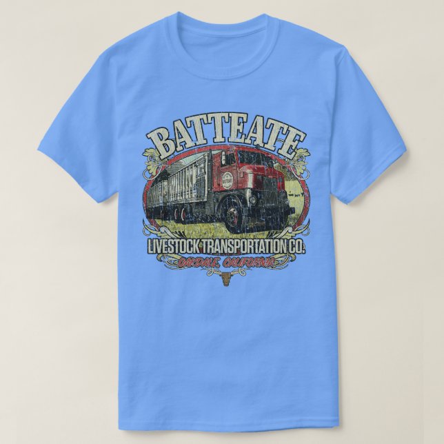 Batteate Livestock Transport Co 1935 T Shirt (Design framsida)