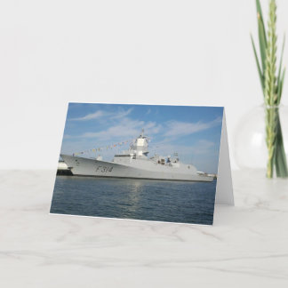 Batteläge i Boston Harbour Greeting Card Kort