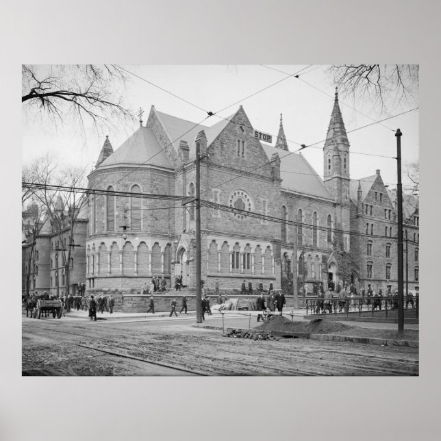 Battell Chapel (Yale Universiteten) Poster (Framsidan)
