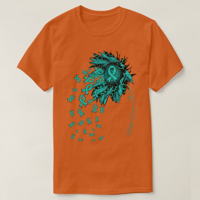Batten Disease Awareness Solrosblommor T Shirt (Design framsida)
