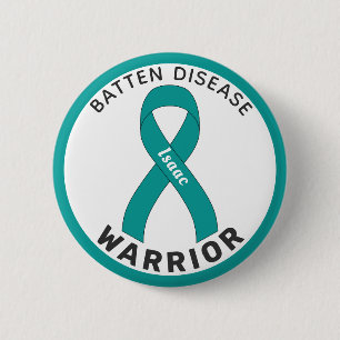 Batten Disease Warrior Ribbon White-knapp Knapp