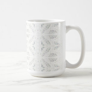 BATTENBURG SNÖRE Tall White Mugg