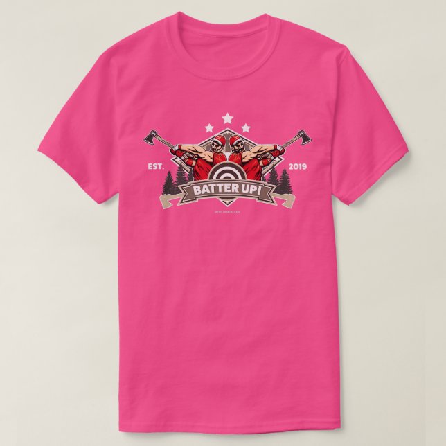 Batter Up T Shirt (Design framsida)
