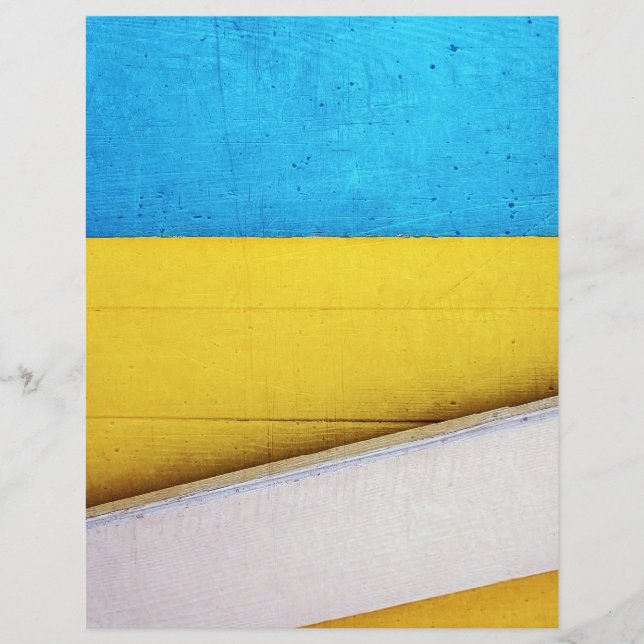 Battered Building-Minimal Abstrakt av STaylor (Framsida)