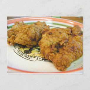 Battered Chicken Vykort