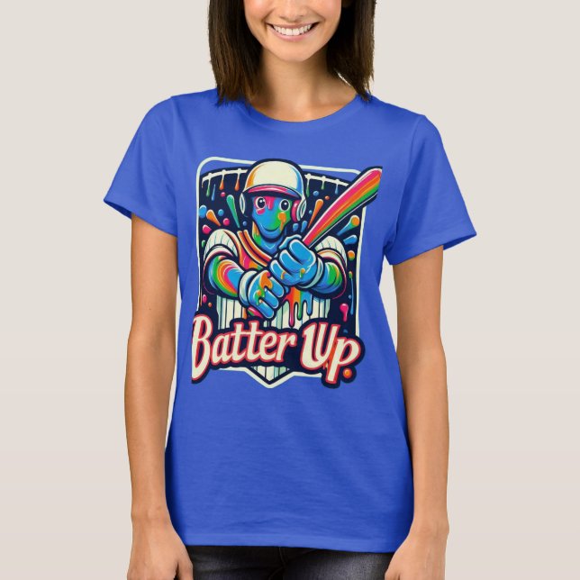 Batteri uppåt t shirt (Framsida)
