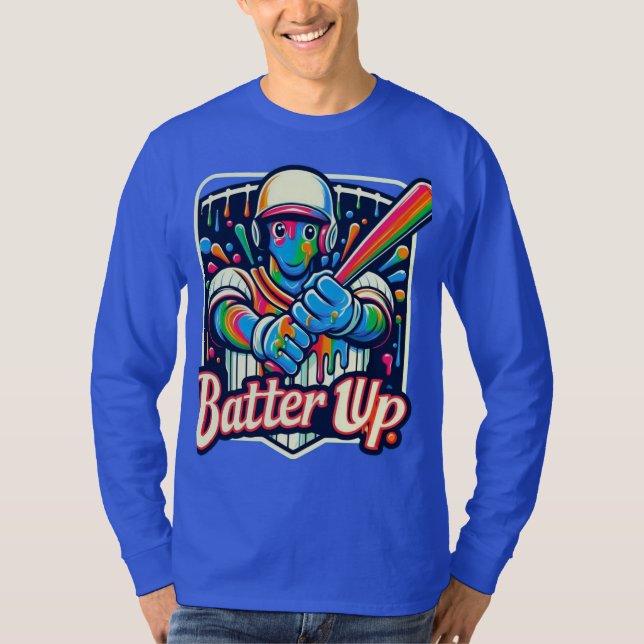 Batteri uppåt t shirt (Framsida)
