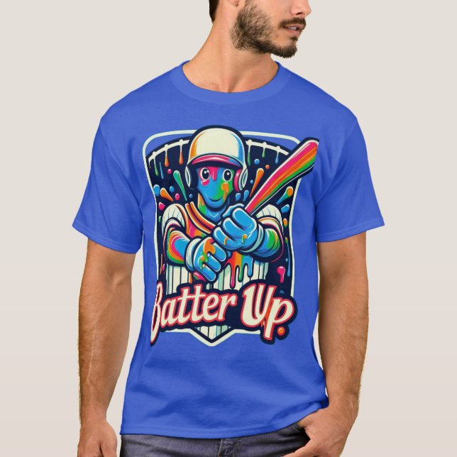 Batteri uppåt t shirt (Framsida)