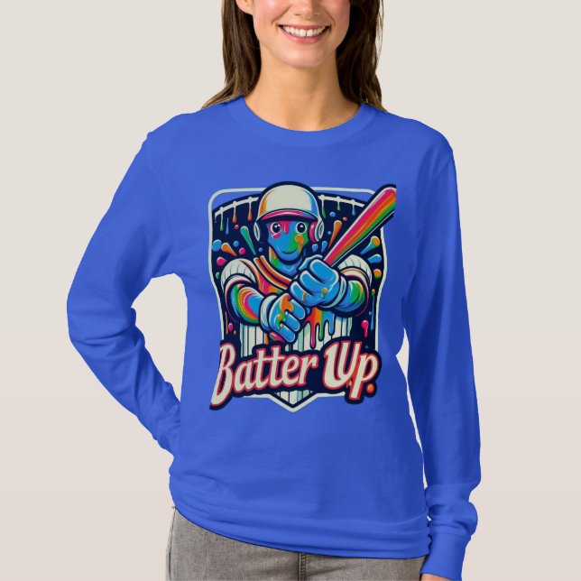 Batteri uppåt t shirt (Framsida)
