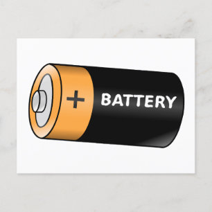 Batteri Vykort