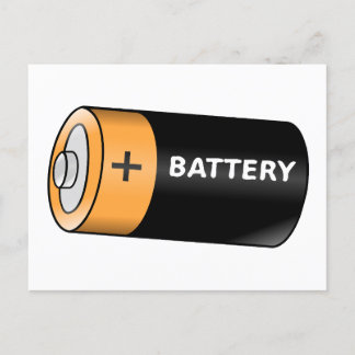 Batteri Vykort